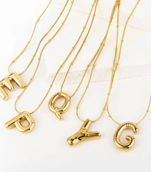Big Initial Necklace