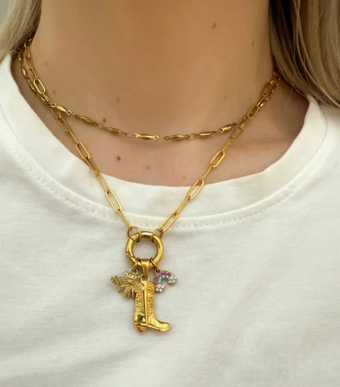 Brooklyn DIY Charm Necklace