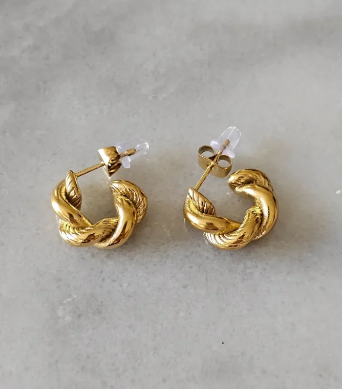 Chunky Twist Earrings