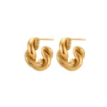 Chunky Twist Earrings