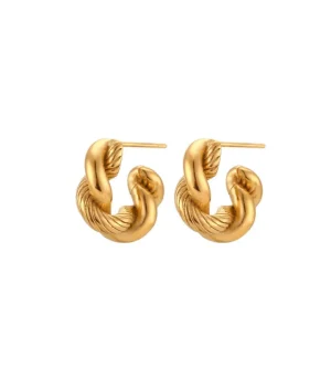 Chunky Twist Earrings