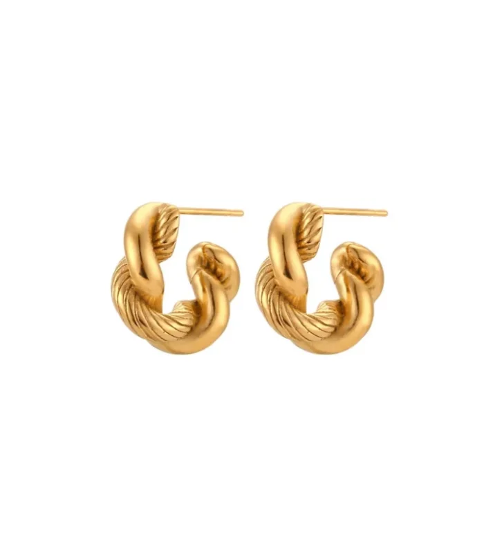 Chunky Twist Earrings