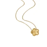 Gold Clover Necklace
