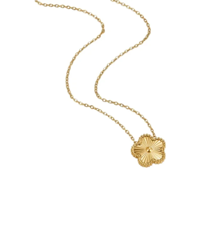 Gold Clover Necklace