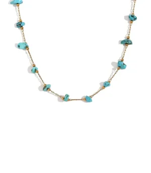 Ophelia Necklace In Blue