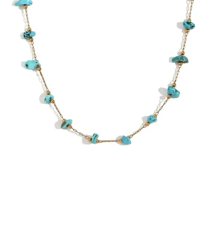 Ophelia Necklace In Blue