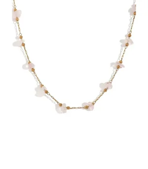 Ophelia Necklace In Pink