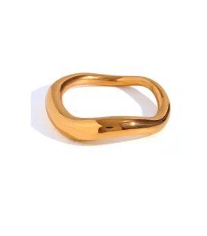 Plain Crystal Ring