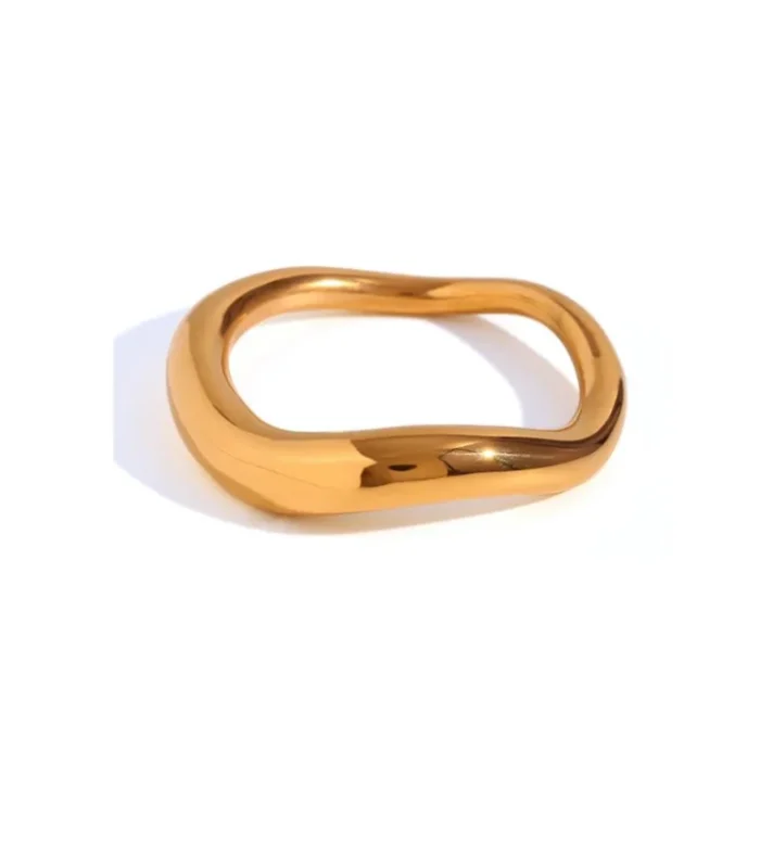 Plain Crystal Ring