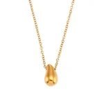 Water Drop Necklace Gold